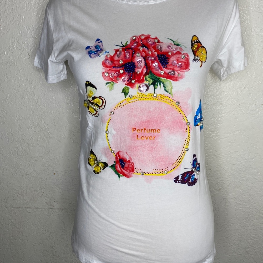 Vinizbena T-Shirt size M Color white - Picture 4 of 11